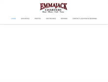 Tablet Screenshot of emmajackcharters.com